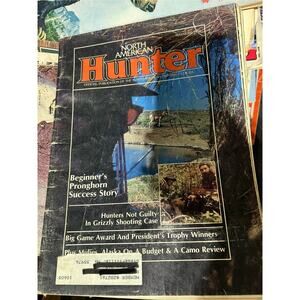 Vtg North American Hunter Magazine May June 1986 Grizzly Black Bear Bowhunting